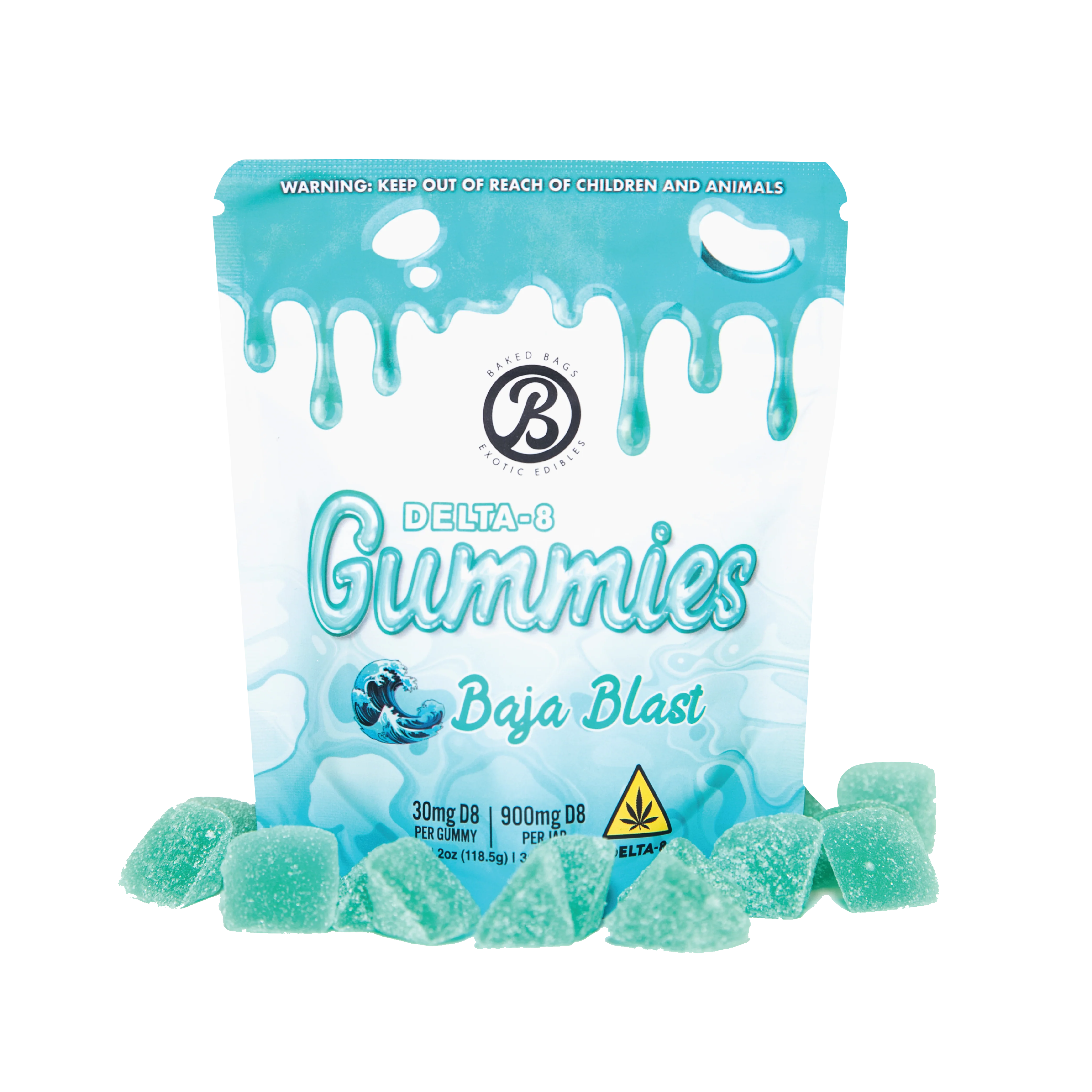 DELTA 8 GUMMIES - BAJA BLAST